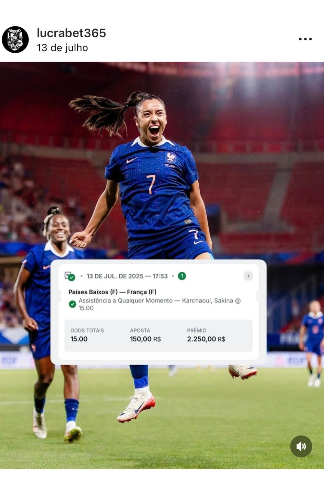 Maior Ganho 5 - Apostador Lucrabet