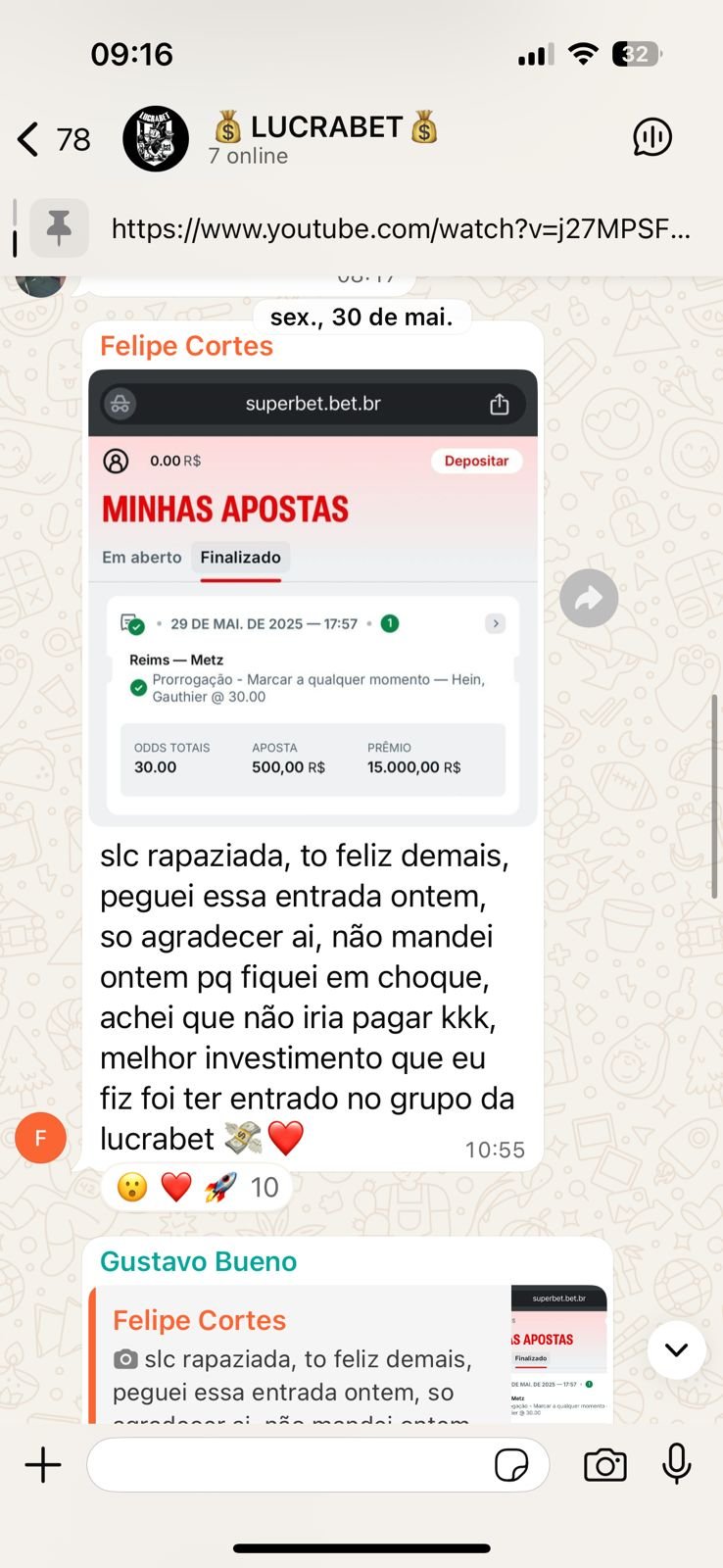 Print WhatsApp - Cliente Lucrabet